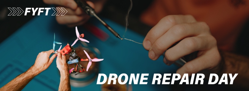 Oprav u nás svůj FPV Dron! Drone Repair Day